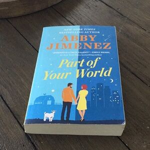 “Part of Your World” by Abby Jimenez
Paperback.read for book club. 372 paged